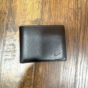 Nike leather wallet